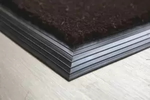 17mm Coconut matting with Rubber Edge - Brown - 100 cm x 200 cm