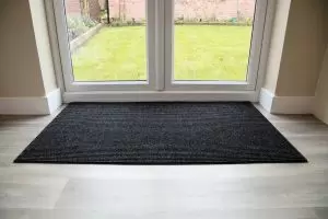 11mm Adem Rib Matting Anthracite & Brown Standard Sizes�