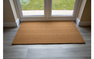 natural coir door mat
