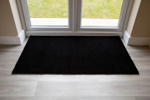 black coir entrance mat