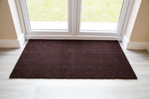 brown coir entrance mat