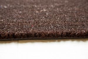 Fibres of Earthy Brown Coir Mat 40 x 60cm