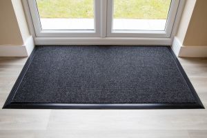 17mm Coir matting with Rubber Edge - Russet - 33 cm x 60 cm