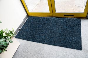 17mm Coir matting with Rubber Edge - Russet - 33 cm x 60 cm