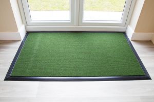 17mm Coir matting with Rubber Edge - Russet - 33 cm x 60 cm