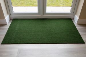 17mm Coir matting with Rubber Edge - Russet - 33 cm x 60 cm