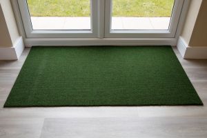 17mm Coir matting with Rubber Edge - Russet - 33 cm x 60 cm