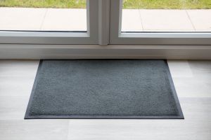 Grey Entrance Throwdown Mat 115cm x 175cm