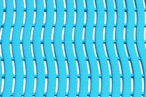 Wet Walk Non Slip Swimming Pool Matting Light Blue