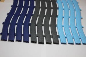 Shower Room Non Slip Safety Matting Navy Blue