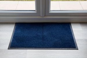 Navy Blue Entrance Throwdown Mat 85cm x 60cm