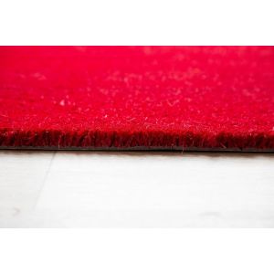 17mm Coir matting - Red - 100cm x 200 cm