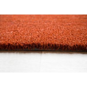 17mm Coir matting - Russet - 40cm x 60 cm