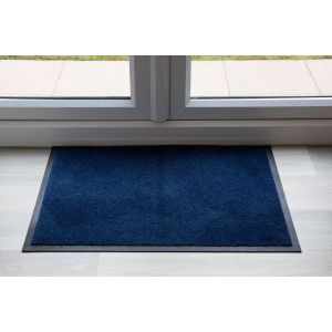 Navy Blue Entrance Throwdown Mat 150cm x 85cm