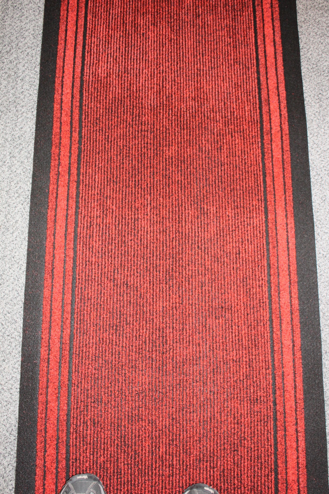 Buy Large Coir Entrance Matting, Table Protectors, Red Stripe Entrance Hallway Mat Corridor 67cm