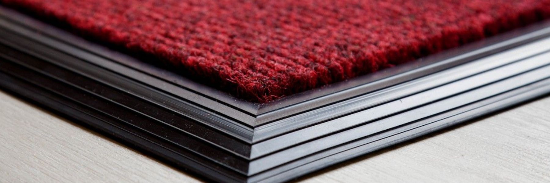 red brush mat